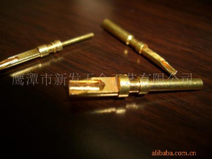電子插孔，母端，銅針